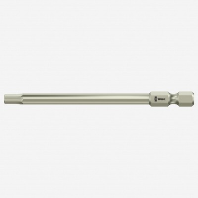 Wera 071107 5/32'' x 89mm Stainless Steel Hex Power Bit
