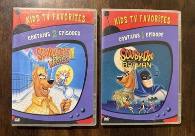 Kids TV Favorites (2002, DVD) Scooby-Doo's Greatest Mysteries & Meets Batman