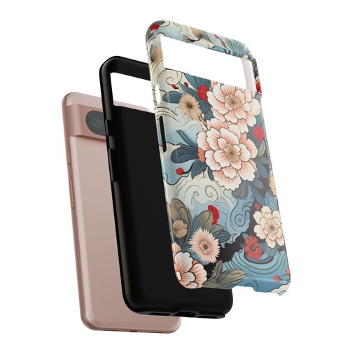 Japanese Floral Art - Tough Phone Case - iPhone, Galaxy, Google Pixel Models - 第 115/203 張圖片