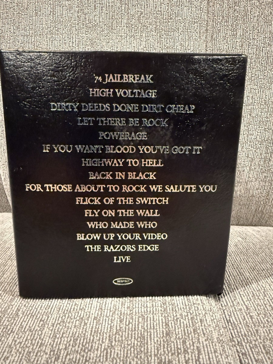 AC/DC-Limited Edition 15 CD Collector's Box Set-Remasters CD's