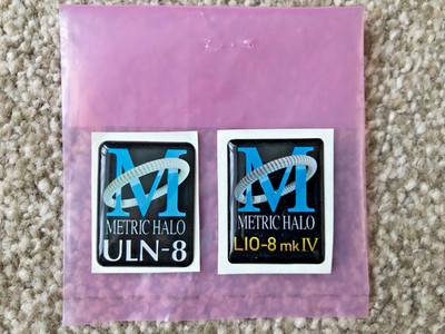 Metrische Halo Ersatz Abzeichen/Dome Tags für ULN-8/LIO-8 mk IV Frontplatte