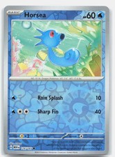 Horsea Reverse Holofoil Common SV: Scarlet & Violet 151 116/165 NM