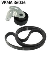 Keilrippenriemensatz SKF Vkma 36036 FüR Dacia Renault Logan Modus Clio 3 BR0 CR0