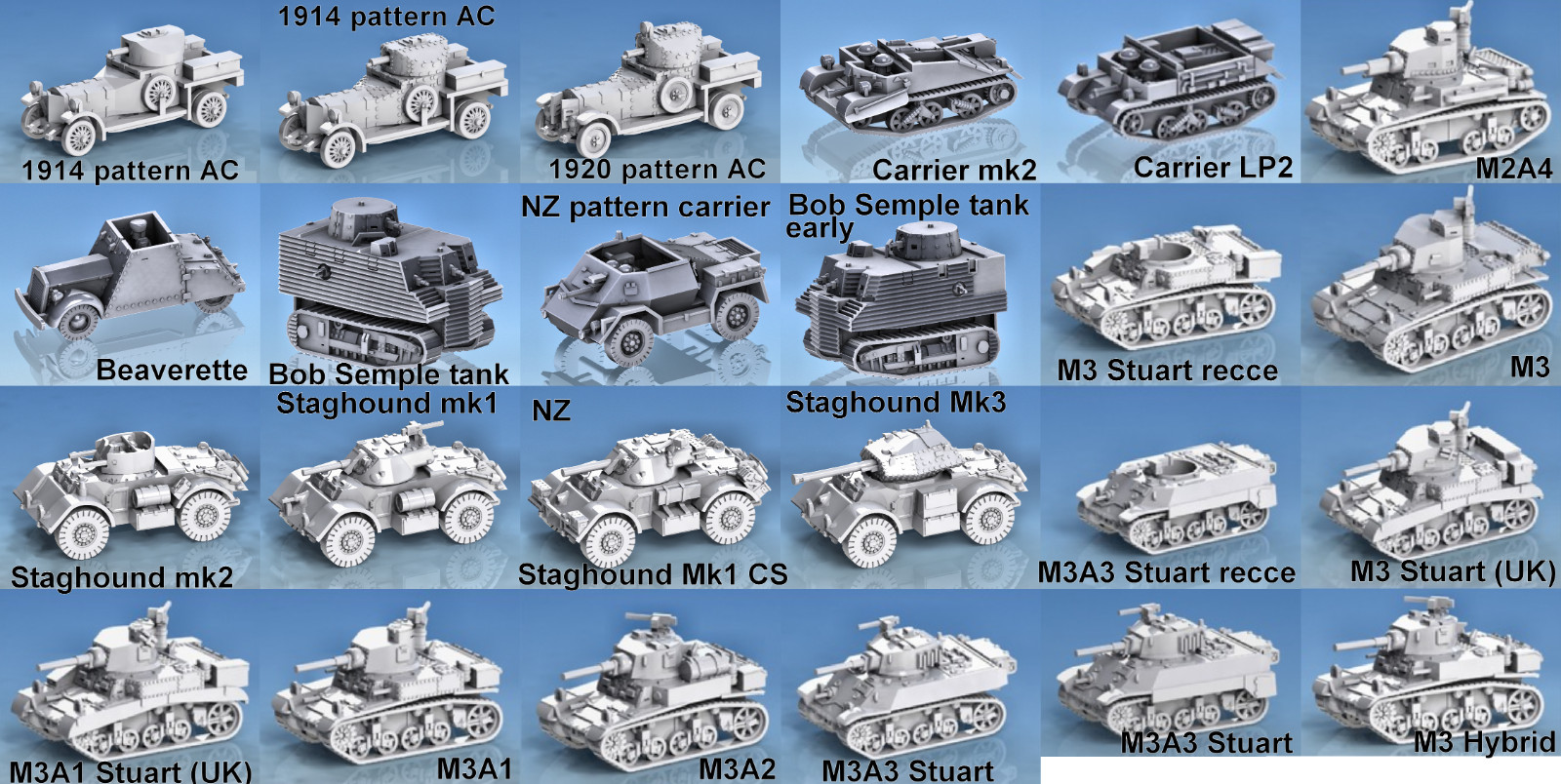 50 PC 1/100 15mm  Combo Flames of War Team Yankee