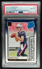 2024 Donruss Drake Maye Rated Rookie Throwback #49 Patriots PSA 8
