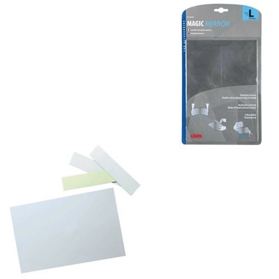 LAMPA EASY-FIT Multi-Purpose Magic Mirror, Cut to Size and Moldable, 127 x 203mm