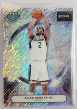 Silas Demary Jr. - UConn - 2025-2026 Bowman's Best #28 Shimmer Refractor