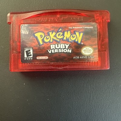 Pokemon Ruby -- Authentic and Tested (Nintendo Gameboy Advance GBA)