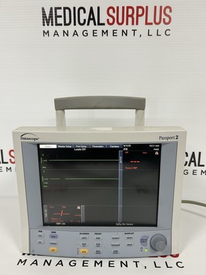 Datascope Passport 2 Multiparameter Patient Medical Monitor