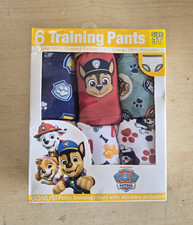 Nickelodeon PAW Patrol Boys Training Pants Briefs 3T 6 Pack Cotton Blend