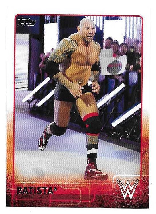 2015 Topps WWE #6 Batista - WWE