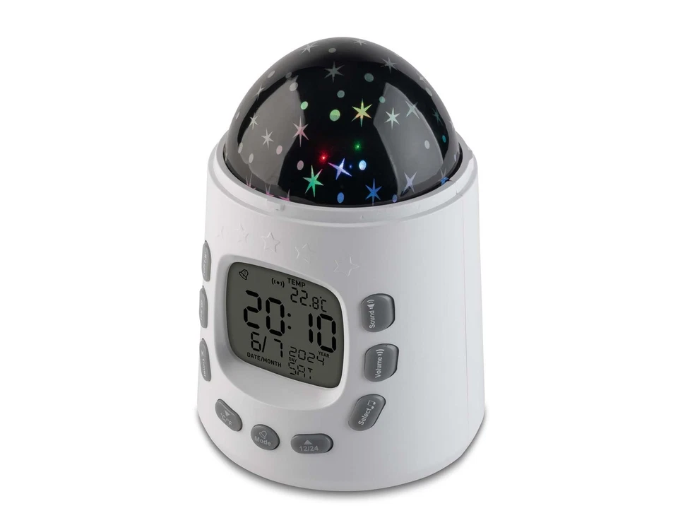 AURIOL Projektionswecker Uhrenwecker Digital Alarm mit Sternenhimmel *B-Ware - Bild 2 von 4