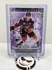 2024-25 Upper Deck Artifacts Ryan Strome Purple Materials Patch Jersey # 16/25