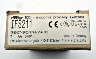 ifm Induktiver Sensor IFS211 IFB3007-BPKG/M/AS-514-TPS