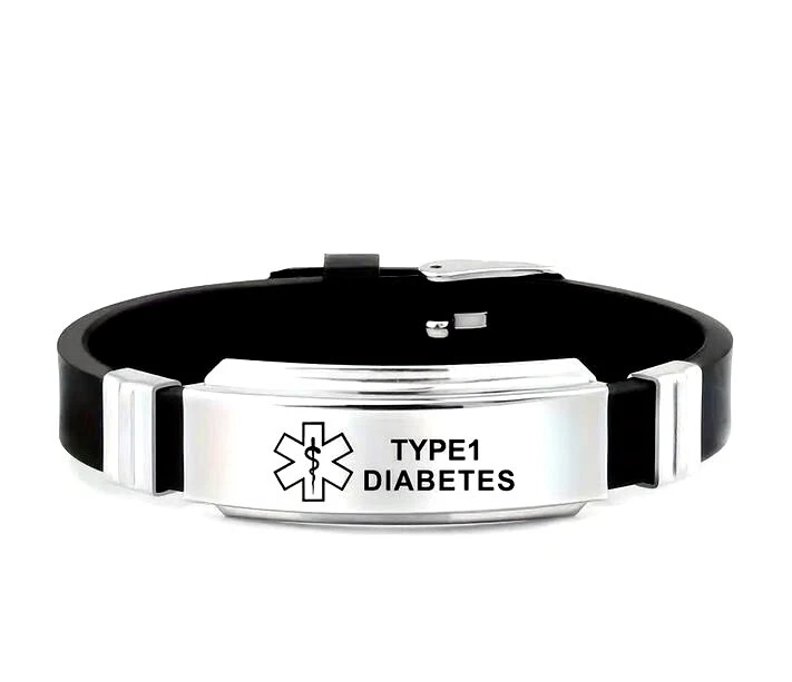 SOS Notfall Armband  für Diabetes/Epilepsie/Alzheimer/Asthma - Bild 4 von 4