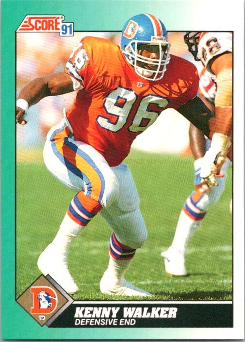 1991 Score Supplemental - Rookie & Traded #69T Kenny Walker