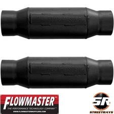 Flowmaster 15430S Universal Outlaw Series Race Muffler Center 3" In & Out - Pair