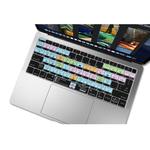 XSKN macOS Shortcut Keyboard Cover for 2018 Macbook Air 13.3 with Touch ID A1932 - Picture 4 of 7