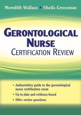 Gerontological Nurse Certification Review, Wallace, Meredith, New Book