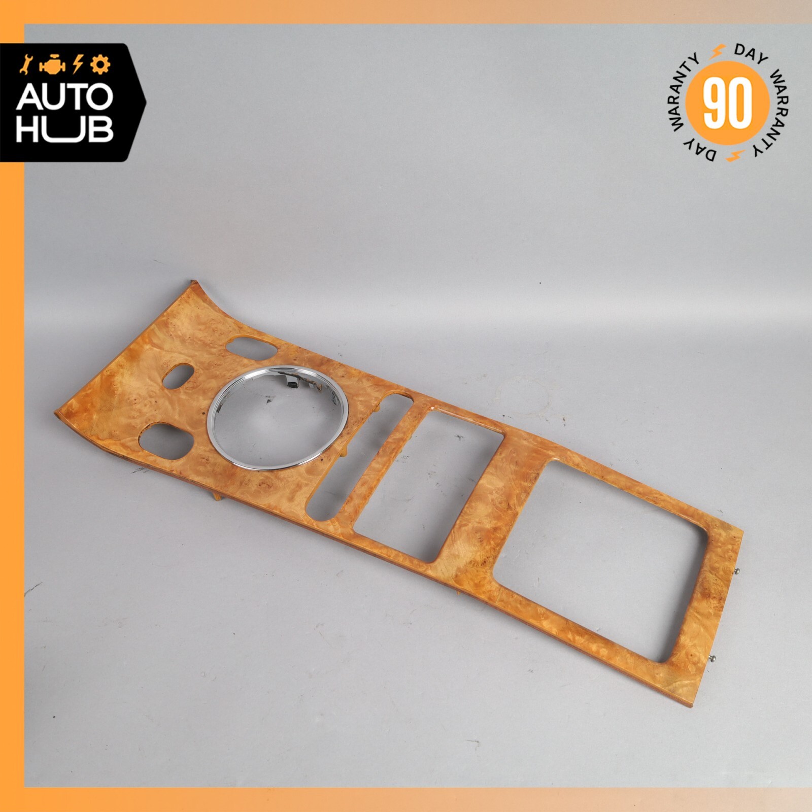 03-13 Bentley Continental GT GTC Center Console Shifter Trim Bezel Wood OEM