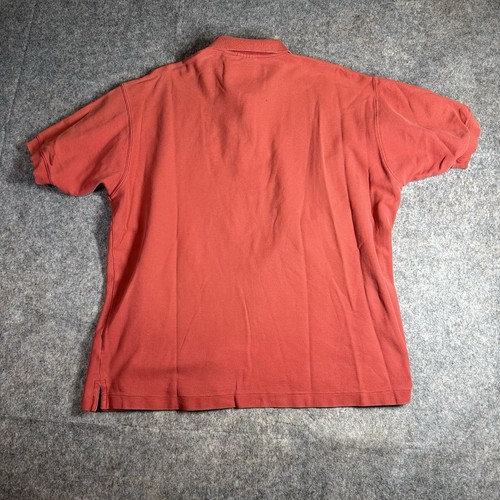 Vintage Patagonia Polo Short Men’s Large Organic Cotton Pullover Orange Flaw - Bild 7 von 10