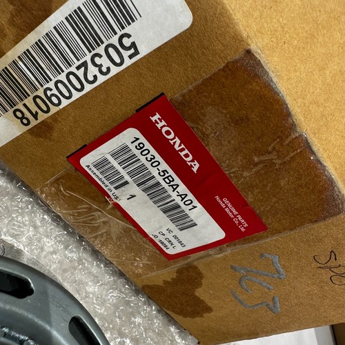 2018 - 2020 Honda Accord Civic Engine Cooling Fan Motor 19030-5BA-A01 NEW OEM - Foto 7 di 8