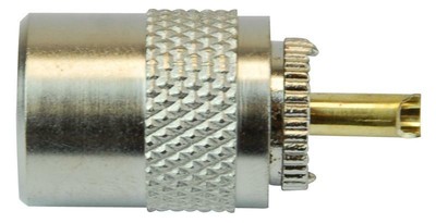 Connettore Rapido UHF Maschio &ndash; Push On, Qualit&agrave; USM, Lotto Da 3 Pezzi, Adatto A CB, Radio Marine, Ecc.