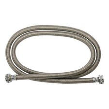 lot 2 GE universal 4-ft 2-Pack Hot  Cold-Stainless Washer Inlet HosesWX14X10005