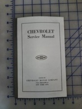 1918 1919 1920 1922 1923 1924 Chevrolet Car Truck Shop Service Repair Manual