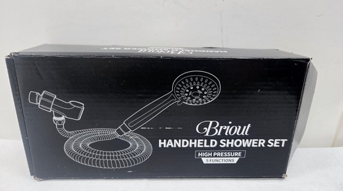Briout Hochdruck Handbrause Set 5 Einstellungen Wasserspray Open Box - Bild 6 von 6