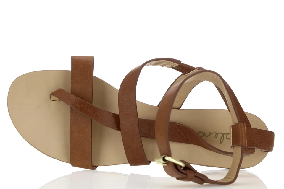 Womens SPLENDID brown leather ankle strap sandals sz. 8 M - Image 4 of 4