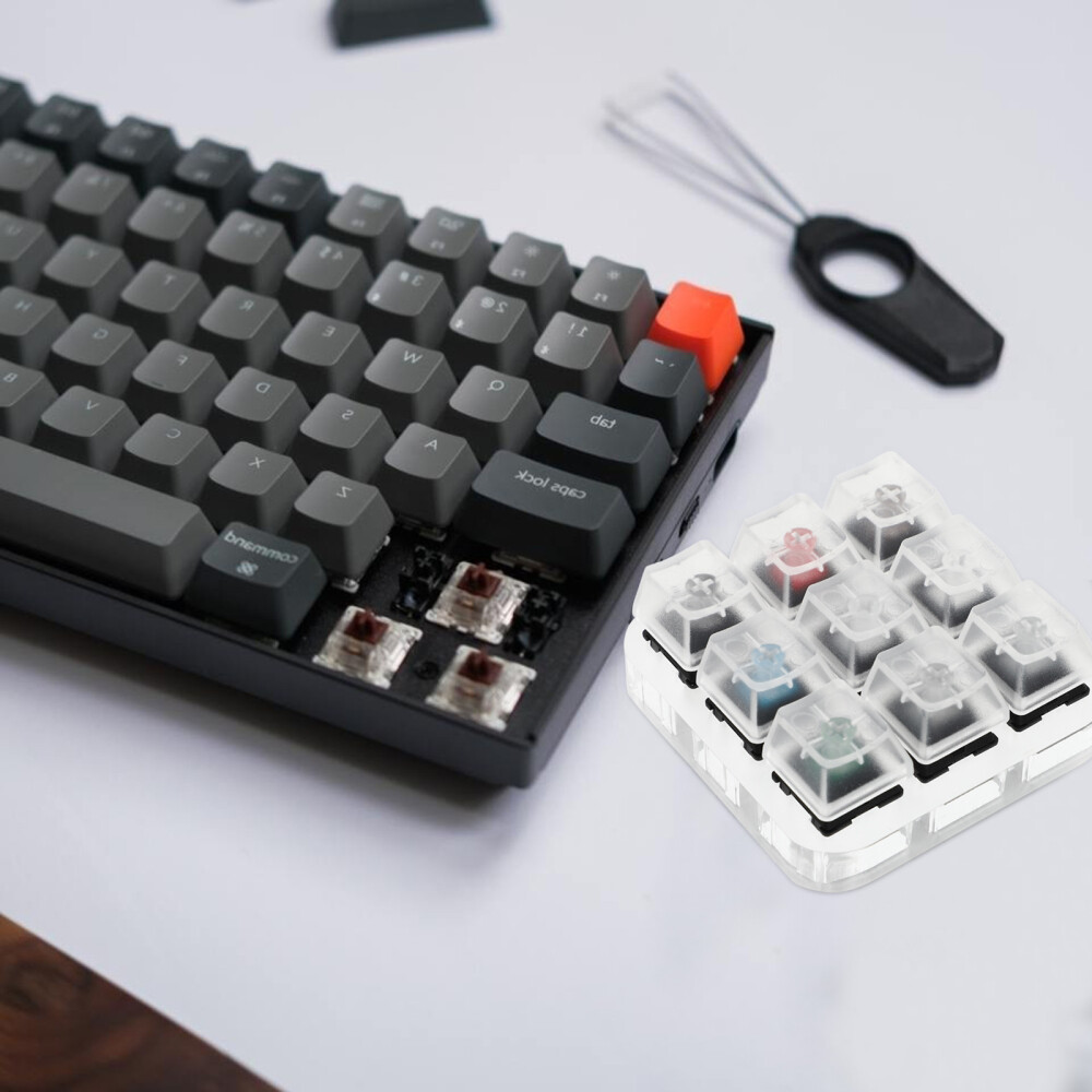 Mechanical Keyboards Retooled Sampler Switch Tester for Enhanced Typing Experience and Switch Comparison