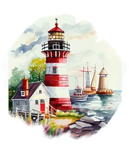 Huge XXXL Car Decal Sticker Lighthouse Decal