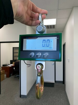 1,000 lb Overhead Hanging Digital Weighing Crane Scale w/ Remote 500kg