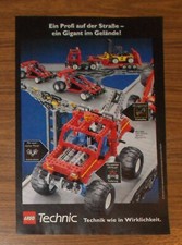 Rara Pubblicità LEGO Technic 8858 Big Foot Truck 8872 Carrello elevatore furgone 1994