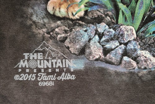 The Mountain Child Youth Bengal Tiger Zoo Wild Unisex T-Shirt NH Gift Shop Med - Picture 5 of 7