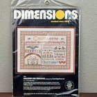 Dimensions CHILDREN ARE PRECIOUS Counted Cross Stitch Kit #3021 Crafts Vtg 1980