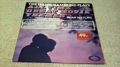 BRIAN DEE GREAT THEMES GOLDFINGER DIAMONDS ARE FOREVER UK LP ORGAN FUNK LISTEN