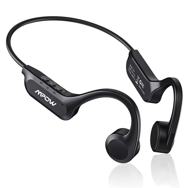 Alternate view of Mpow Waterproof Bone Conduction Headphones Wireless Bluetooth 5.3 Headset