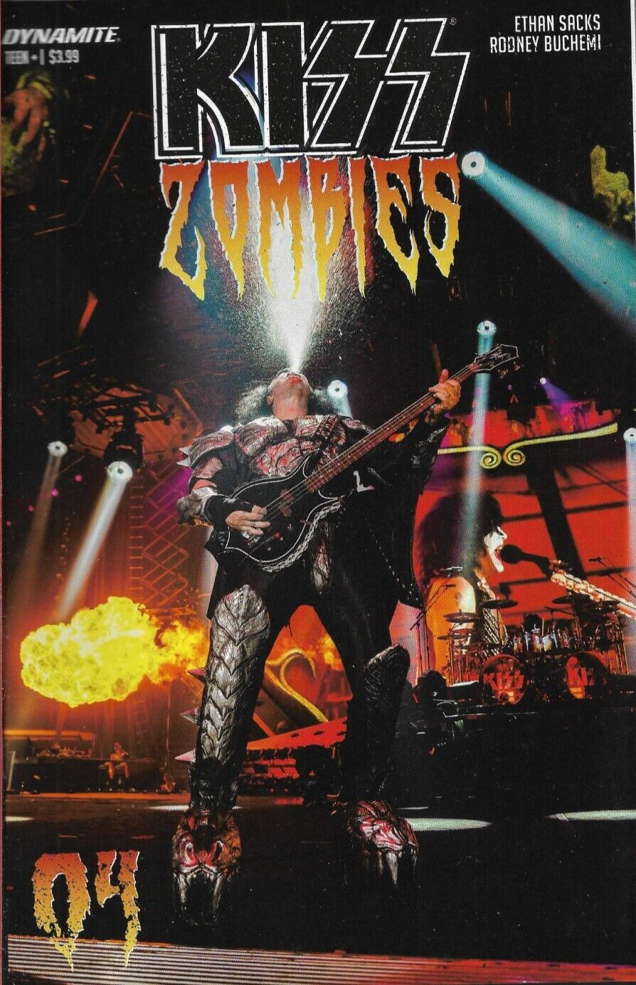 KISS - ZOMBIES (2019) #4 D - Back Issue (S)