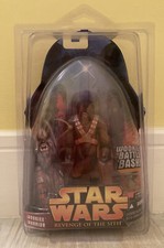 Star Wars Wookiee Warrior Revenge of Sith 3,75" Actionfigur # 43 im Etui - MOC
