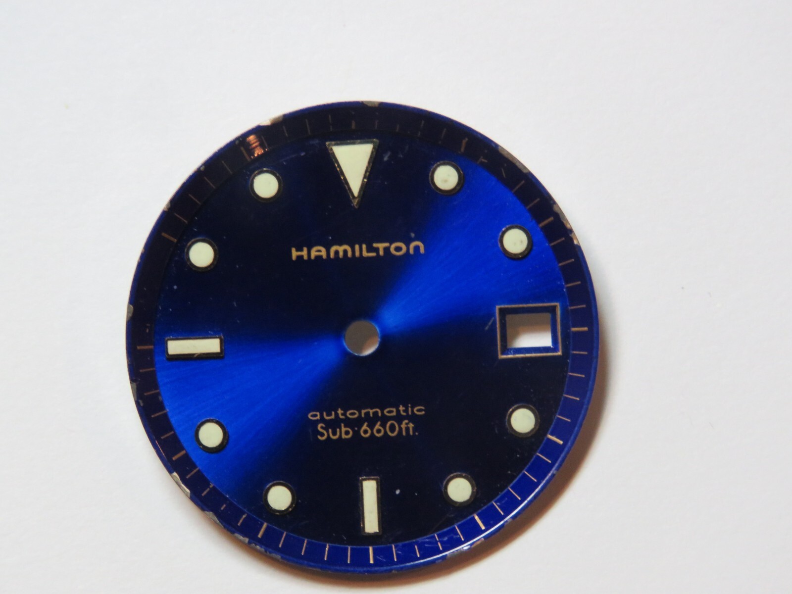 Hamilton Automatic Sub 660ft Dial- 29mm - image 5