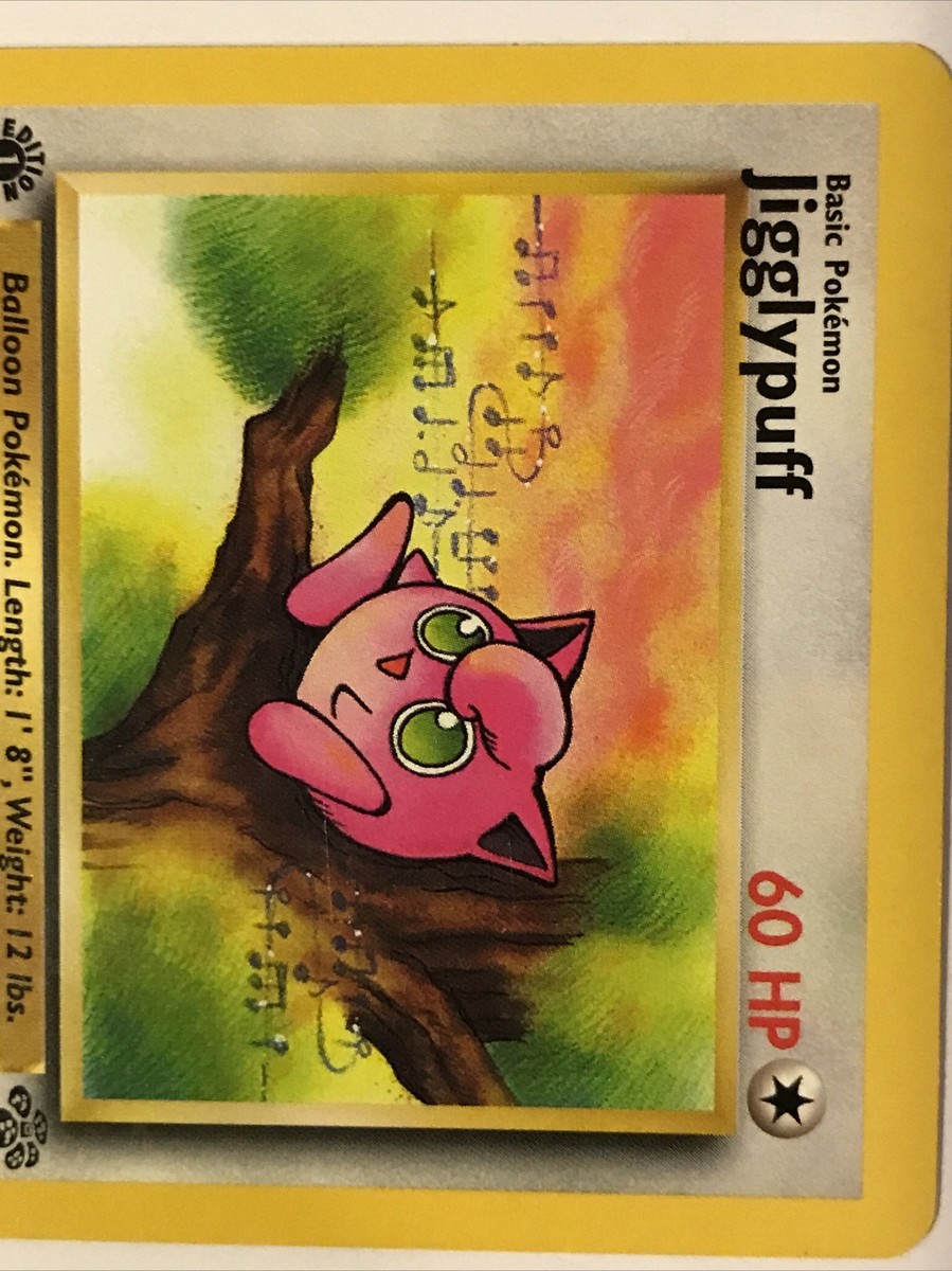 Jigglypuff 54/64 1st Edition NM Near Mint Jungle Set Non
