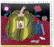 Yayoi Kusama / Japan art museum Flyer / Chirashi / Mini Poster / pumpkin / Japan