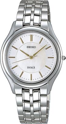 SEIKO DOLCE SACL009 White Dial Pair Model Men's Watch New in