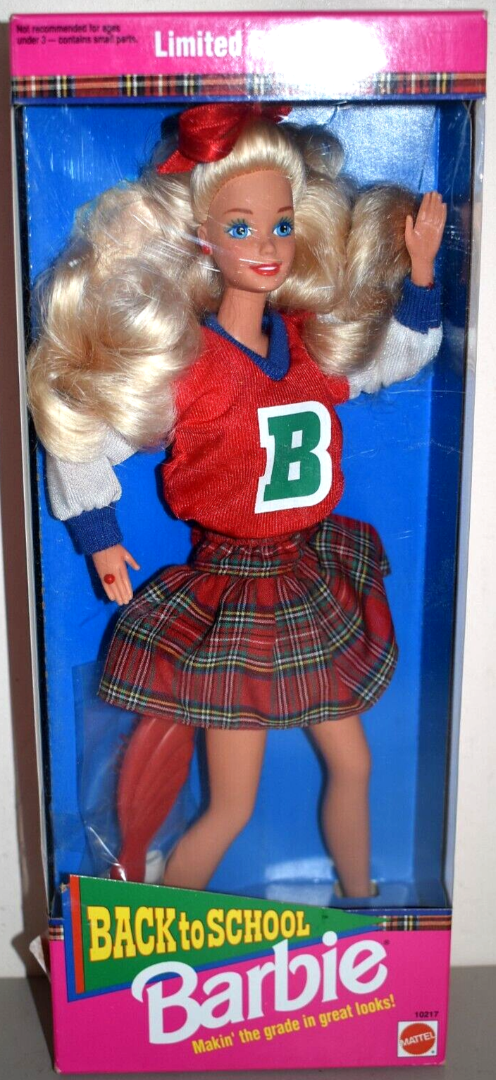 1992 Playline Collector Limited Edition BACK TO SCHOOL Vintage Blonde Barbie