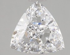 1.07 Cts Trillion Cut IGI Certified Lab Grown CVD Diamond E Color VVS2 Clarity