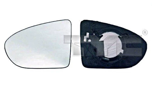 TYC Side Mirror Glass Convex Heated LEFT Fits NISSAN Dualis Qashqai Suv 2007-