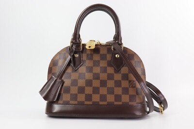 LOUIS VUITTON Alma BB Damier Ebene crossbody