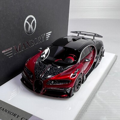 1/43 TP Bugatti Chiron Mansory Centuria în Red Carbon Fiber 99 pcs